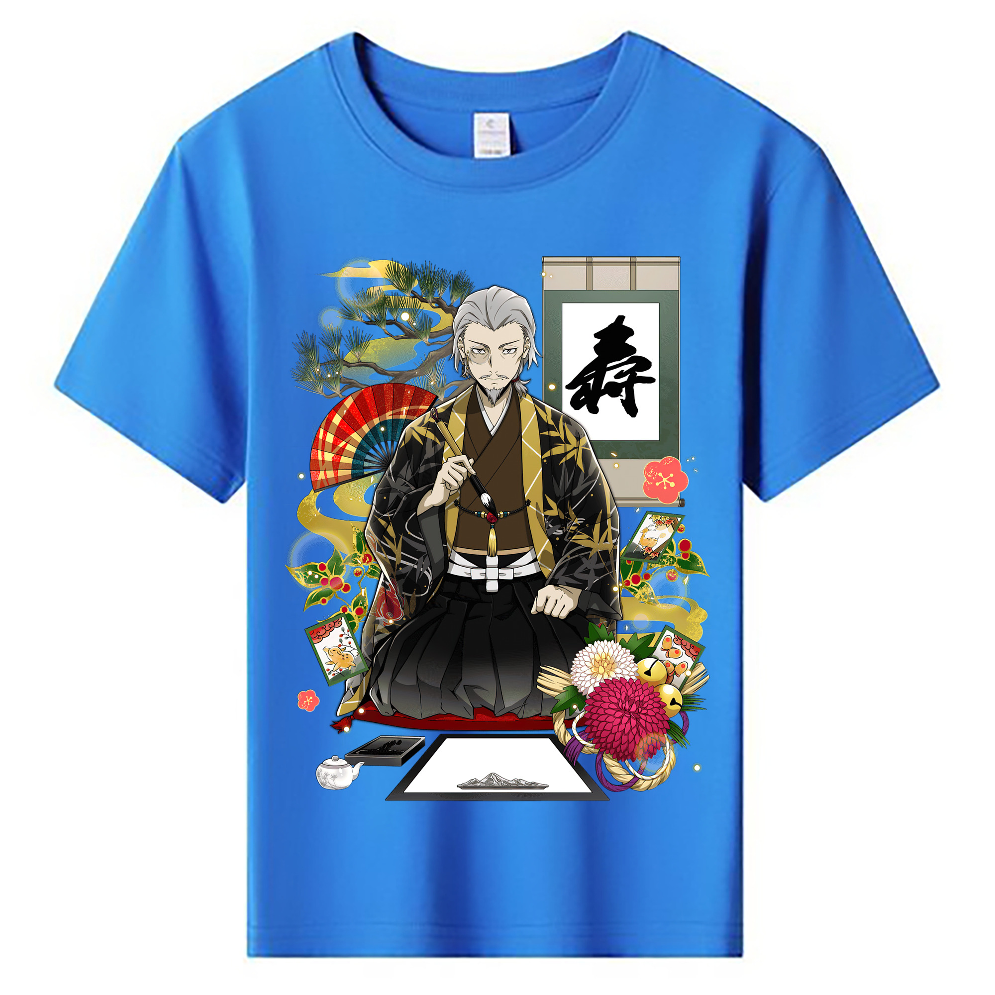 （画像用） 文豪ストレイドッグス Bungo Stray Dogs 綿100％キッズTシャツ（フロントプリント）